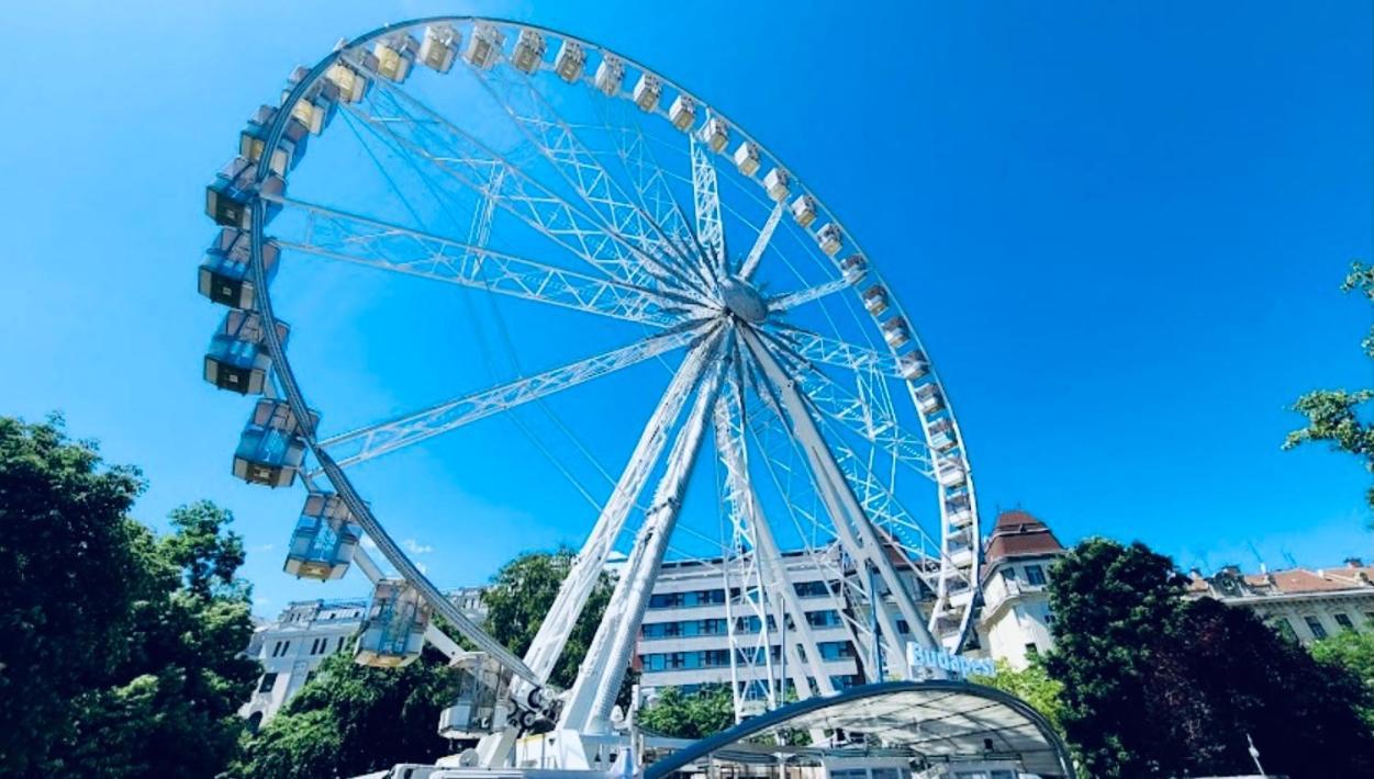 Downtown Deak-Ferris Wheel Luxury Home Budapest Exteriör bild